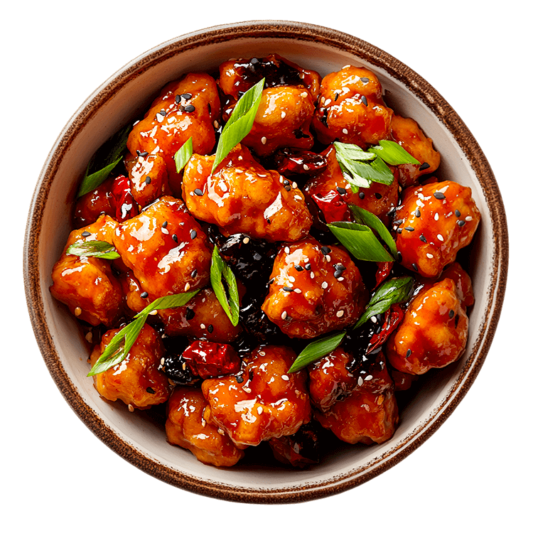 Delicious Orange Chicken Sesame Seeds